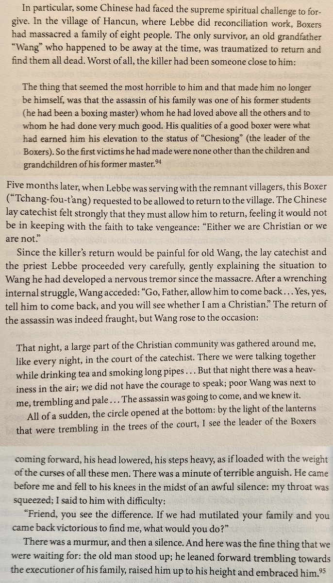 TheChurchInAsia's tweet photo. A deeply moving account of a Chinese Catholic grandfather grappling with forgiveness in the wake of the carnage of the Boxer Uprising. From "Making Catholicism Chinese" by Stephanie M. Wong. https://t.co/Mcg4OiTByr