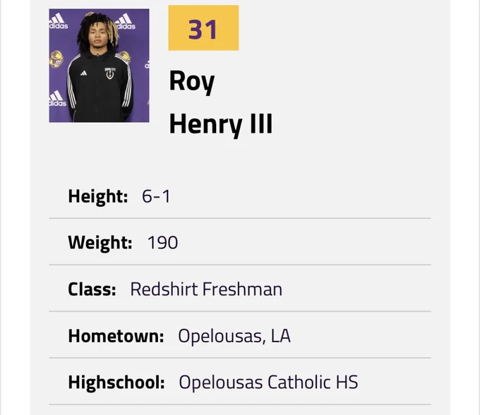Image from Roy Henry, III (@RoyHenryIII1)