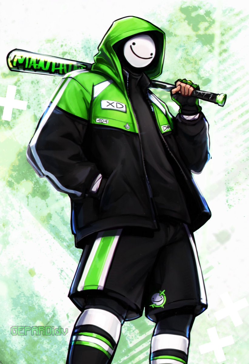 GEPARDidv's tweet photo. A mini redesign of my outfit design for Dream :) (specifically for the hockey AU) #dreamfanart https://t.co/LFUBFpyaMZ