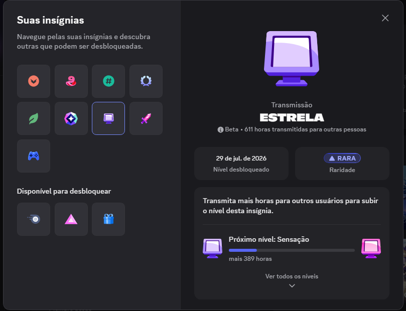 CinnCookie's tweet photo. Mal chegou essa insígnia no Discord e já virou Legacy https://t.co/SWUENWncBk