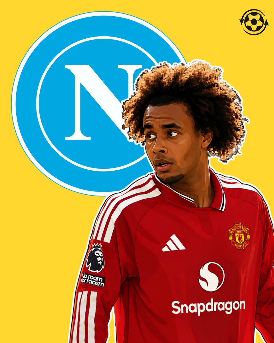 DeadlineDayLive's tweet photo. 🚨 Napoli are closely monitoring Manchester United striker Joshua Zirkzee's transfer situation.

Napoli plan to make a move for Zirkzee if Juventus fail to complete a deal for the Dutch forward.

Both clubs are interested, with Napoli having already gathered information on Zirkzee.

(Source: @Ekremkonur )
