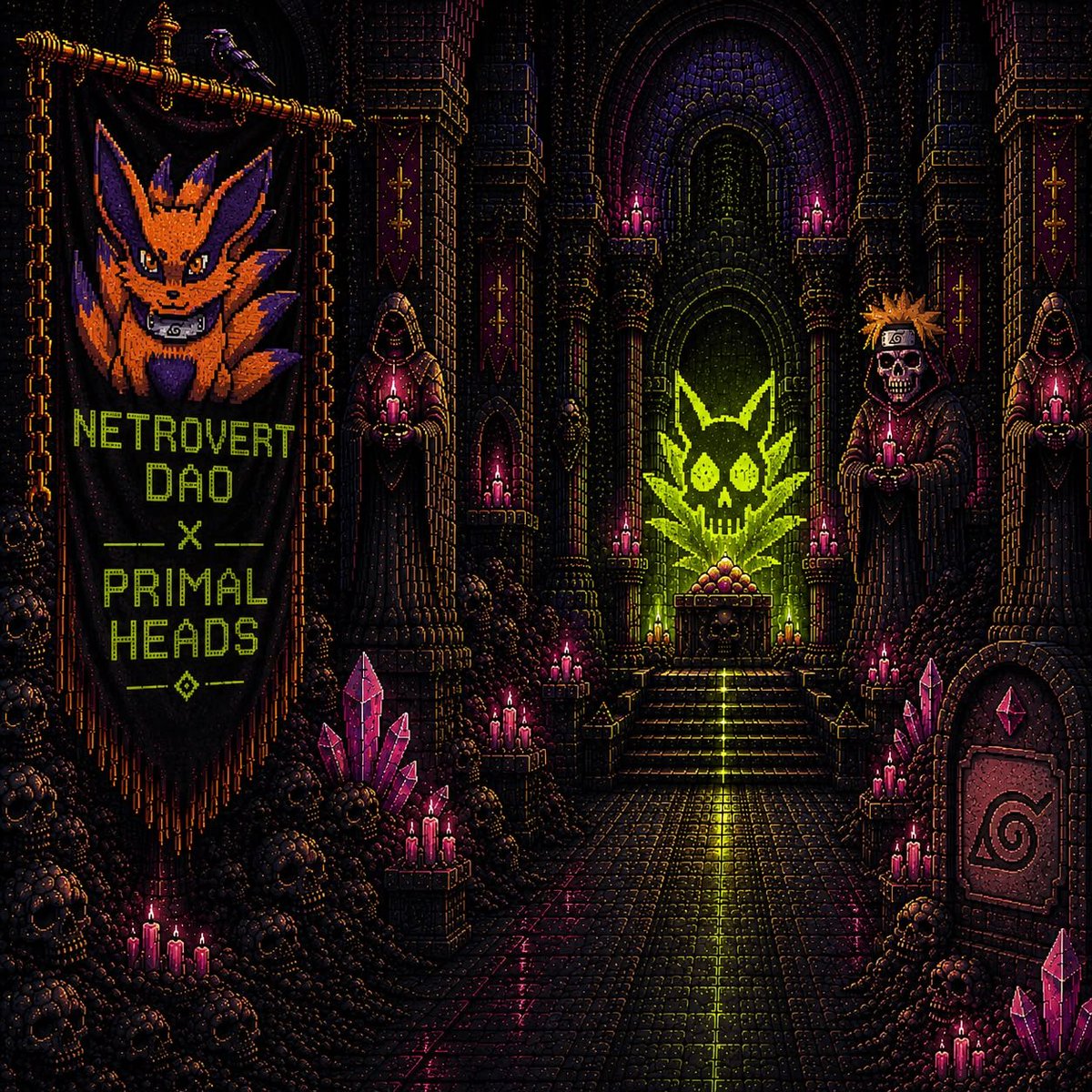 Netrovert_DAO's tweet photo. 6666 Stone-bound warriors Born on RobinHood Chain. Awakened by the gods, guided by ancient curses, return to the endless war.

 Date : 31/08 - 1 Pm UTC
Supply : 6,790

- Follow @PrimalHeads &amp; @Netrovert_DAO 
-Engaged this and the quoted
-  drop evm addy https://t.co/K2VtB1XndU