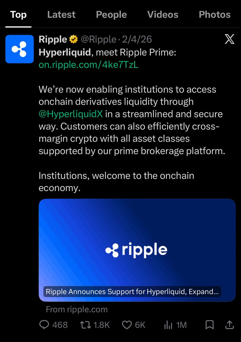 COOLBREEZE_____'s tweet photo. HYPER LIQUID

RIPPLE

TRUMP

XRP
😮‍💨 https://t.co/f2pnZWsAMi