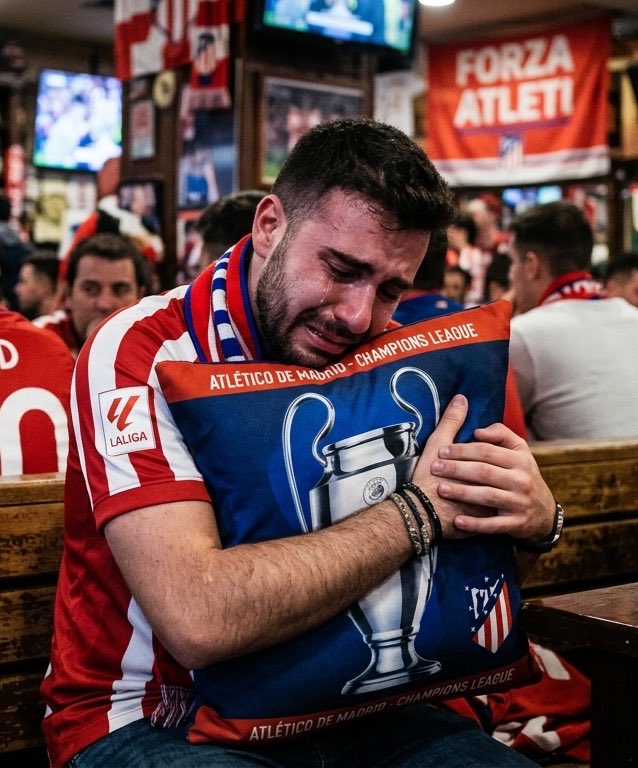 Atleti0ucl's tweet photo. @Jacobopp25 @carticked @atletiuniverse @pascualruizar Because a big team shouldn't win this shitty trophy of a small team that can't win the Champions League https://t.co/BsgaGh2cO1