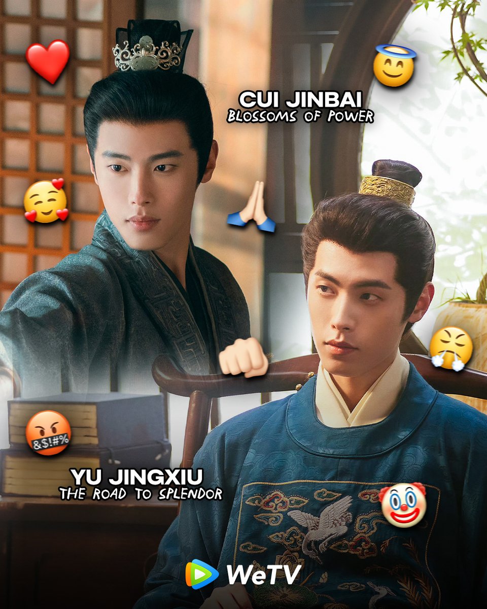 WeTVIndonesia's tweet photo. Cui Jinbai = ๐๐ฅฐ๐ค
Yu Jingxiu = GAK DULU ๐คฌ๐ค๐ซฉ
#WeTVIndonesia #WeTVID #DongZifan #BlossomsofPower #TheRoadToSplendor https://t.co/C8BXhlDHEl