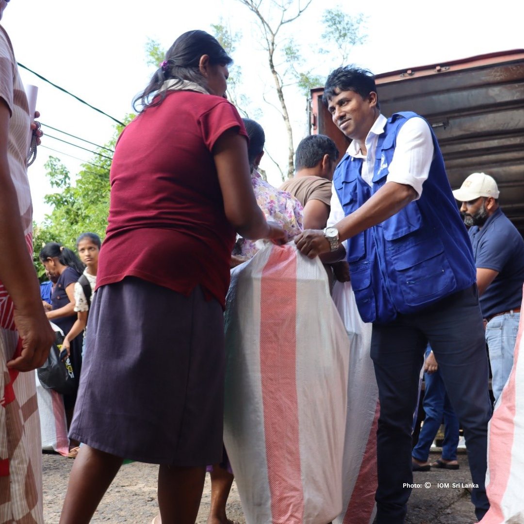 UNSriLanka's tweet photo. Humanitarians stand with communities in their hardest moments, saving lives and protecting dignity. During Cyclone Ditwah, they stood alongside affected communities across Sri Lanka. 

This #WorldHumanitarianDay, we honour their dedication and sacrifice. https://t.co/Bncrnwy4rS