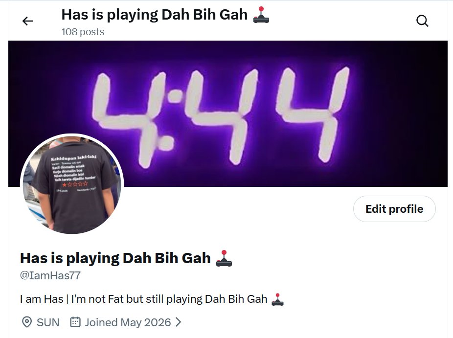 IamHas77's tweet photo. @ourbit @unctiongourbit This game is so fun, I can't stop playing this🤣
Mr. Dah Bih Gah turned me into a professional runner with zero athletic ability😭
@ourbit
@unctiongourbit https://t.co/wGz3rHclwI