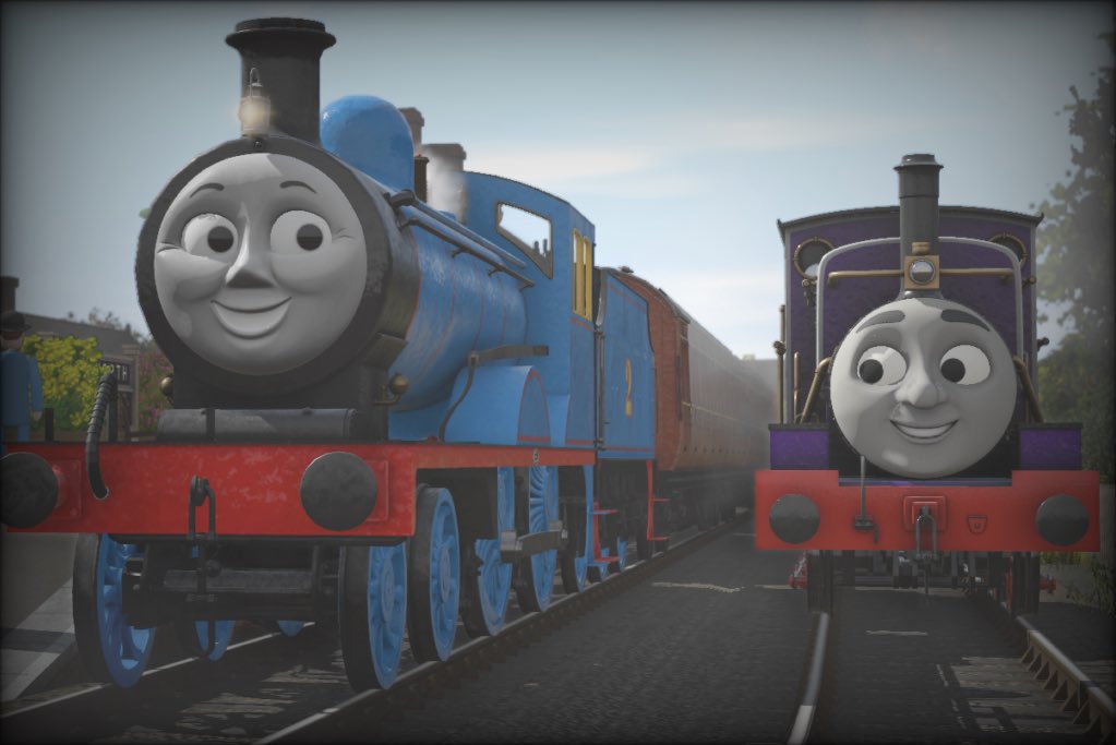JustAnotherRing's tweet photo. Very pleased to announce the second volume to my continued Railway Series is complete! It’s not the most original obviously but it is definitely well deserved! I present Edward’s Branch Line! 

 https://t.co/xUlYyB0PtR https://t.co/9uhs0fkMtd