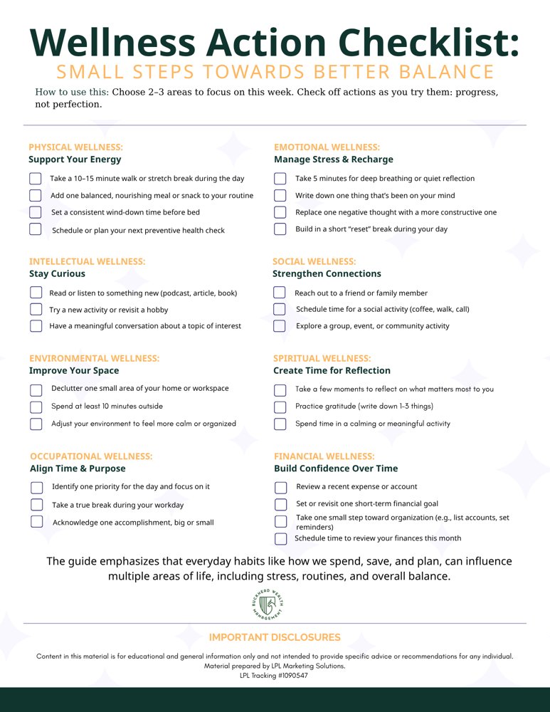 BheadWealthmgmt's tweet photo. Better balance starts with small, intentional steps. Check off your way to a healthier, more aligned routine. ✔️

Download it here: https://t.co/liTya8IKJq https://t.co/WKJJMot12B