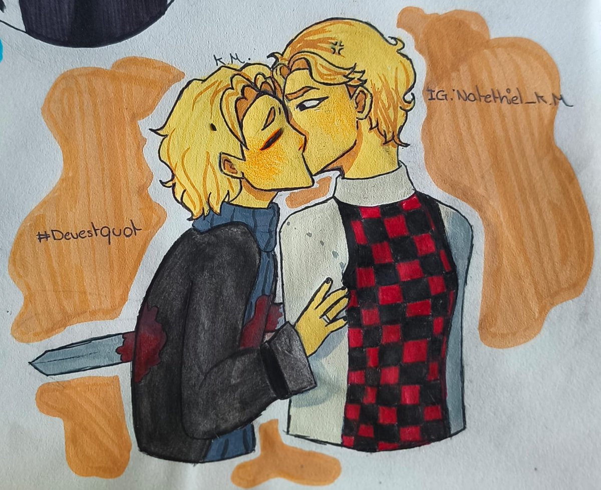 Natethiel_KM's tweet photo. 🪄✨: What is Mequot doing to Devesto?? That's so gay 😭

Fanart timeee 👨🏽‍🎨
#DieOfDeath #robloxartㅤ #Roblox #Pursuer #Mequot #Artful #Devesto https://t.co/ZNXOSTAunS
