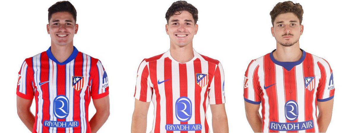 I_Am_Rephlex's tweet photo. Julian Alvarez portraits last two seasons, compared to the latest one just released by Atletico. 

Living in bondage 😞 https://t.co/ZpmavMR3CF