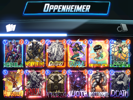 viimr__________'s tweet photo. Back to Infinite! I came back to Snap after reading several posts about how SD had become more generous, so I had to get back to the grind. I used High Evo all the way to +80, and from there, I switched to scamming cubes with Galactus.
#MarvelSnap https://t.co/zuZdmeuiQg