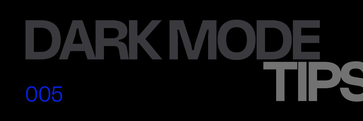 Graphifi2's tweet photo. In dark mode brand systems, shadows should almost never be used.

On dark bg, drop shadows either vanish or create muddy edges.

Instead, separate elements with slim shifts in surface levels (a slightly lighter black) so depth comes from the hierarchy itself. https://t.co/Xs9yRiVxdw