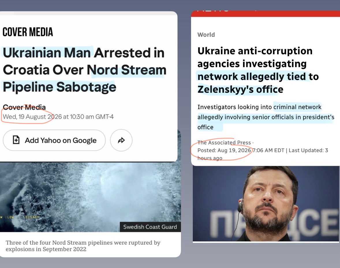 MelissaLMRogers's tweet photo. How many more scandals does it take before we STOP sending tax payer dollars to UKRAINE 🇺🇦

Ukrainian is arrested for the NORD Stream pipeline sabotage AND criminal networks tied to Zelensky’s Office. I want my money back from Zelensky https://t.co/3lXtUVwmAQ