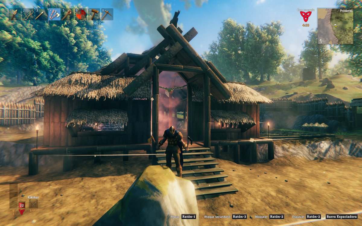 SrKaus00's tweet photo. Casa casi lista mejoras en progreso , cultivos y crianza de animales ... Sígueme por You Tube / Twitch
#Youtube #survival #gameplay #twitchstreamer #Twitch #valheimgame #survivalgame #Valheim @srkaus00 https://t.co/vdelP9iS4R