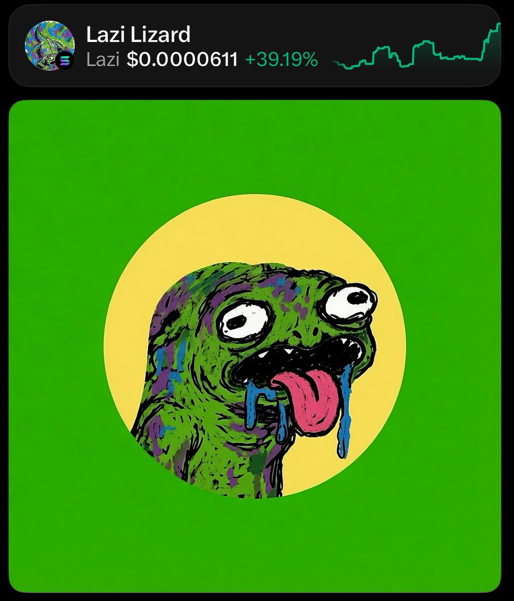 Doodlegenics's tweet photo. solana:So11111111111111111111111111111111111111112 &amp; $Lazi is pumping we’re so back!

Drop your solana wallet address &amp; Retweet https://t.co/O0dkB6o1CD