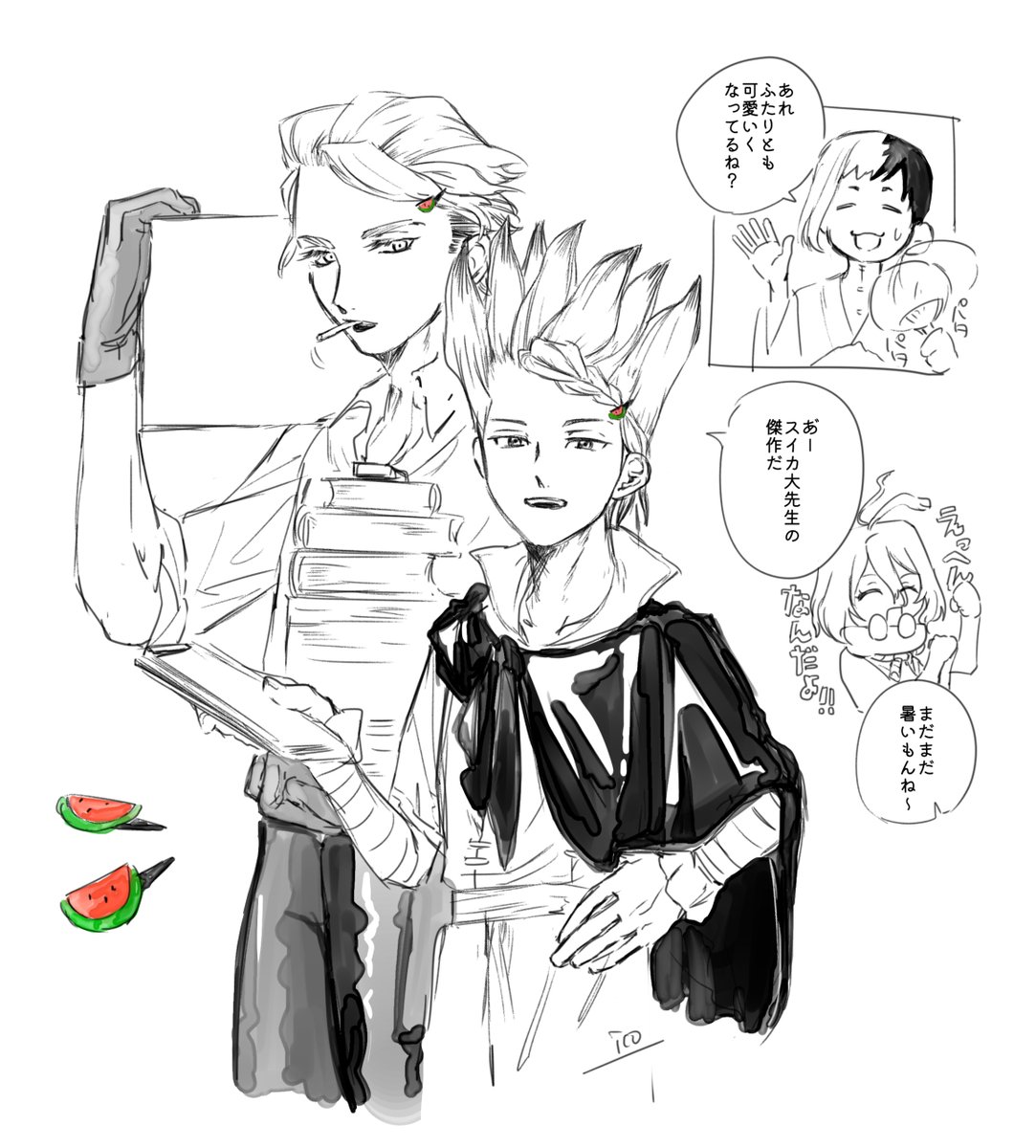 tdn_rkgk's tweet photo. まだ暑いねスタ千 https://t.co/93tCB2Fuzt