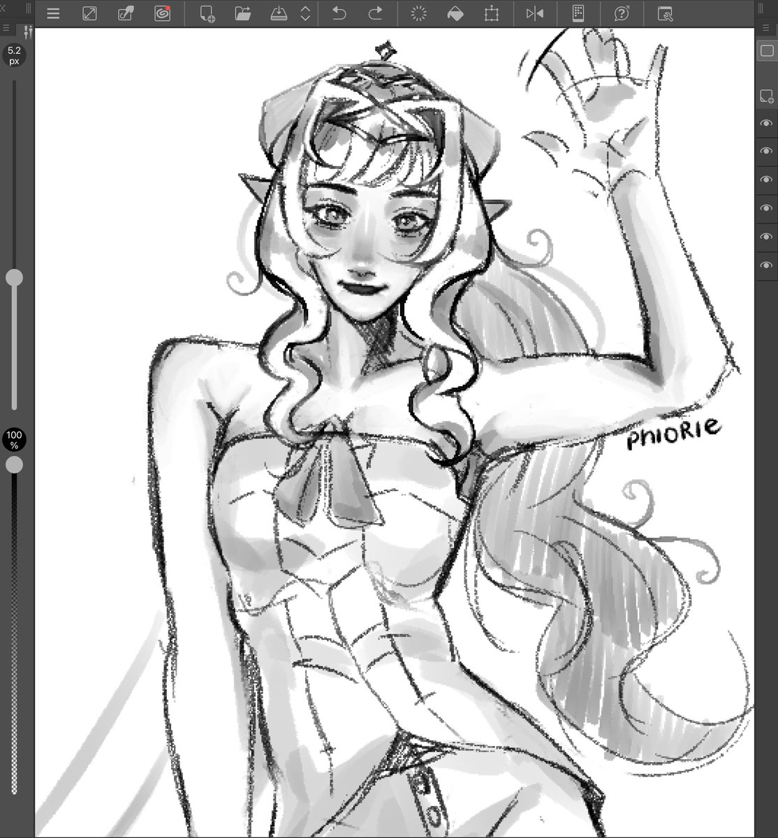 phiorie's tweet photo. #vesna shes so fun to draw https://t.co/XTImprfReP