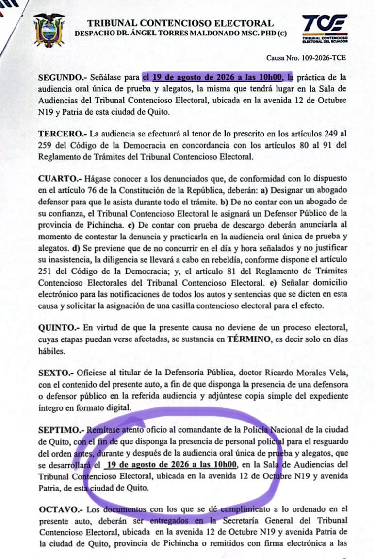 Drwandradee's tweet photo. 🚨ATENCIÓN‼️|| el @TCE_Ecuador se apresta a sancionar al movimiento @PKnacional18 y existe el riesgo cierto y direccionado de cancele su inscripción en el registro electoral; y con ello peligrarían las candidaturas de @LuisaGonzalezEc @MLuzarragaEc y otras ya inscritas de forma directa o en alianzas. 
✍️ De darse esto, sería otro golpe a la democracia, confirmando la manipulación del proceso electoral por parte del gobierno de Daniel Noboa. 
✍️Este proceso de proscripción y sanción al Coordinador General de PK, @G__Churuchumbi sería impulsado también por los 6 asambleístas traidores y expulsados de PK. Miserables!