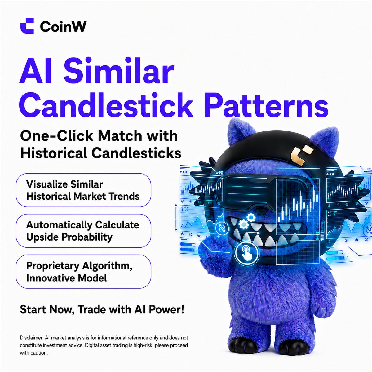 CoinWOfficial's tweet photo. 🔍 Similar Candles

Seen this chart before?

AI finds similar historical patterns and shows what happened next.

History leaves clues. https://t.co/UuOYGFkEhq