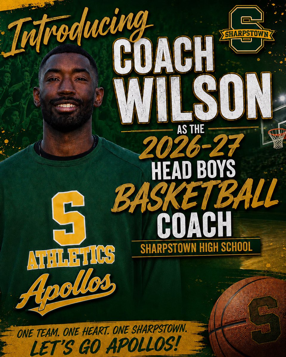Sharpstown_HS's tweet photo. 📣🏀 EXCITING APOLLO NEWS! 💚💛
We are proud to announce Coach Wilson as our new Head Boys Basketball Coach!
We are excited to see Coach Wilson step into this new leadership role and continue building our program with pride, purpose, and Apollo excellence! 🏀👏🏾LET’S GO APOLLOS! https://t.co/HNpVxKeTMm