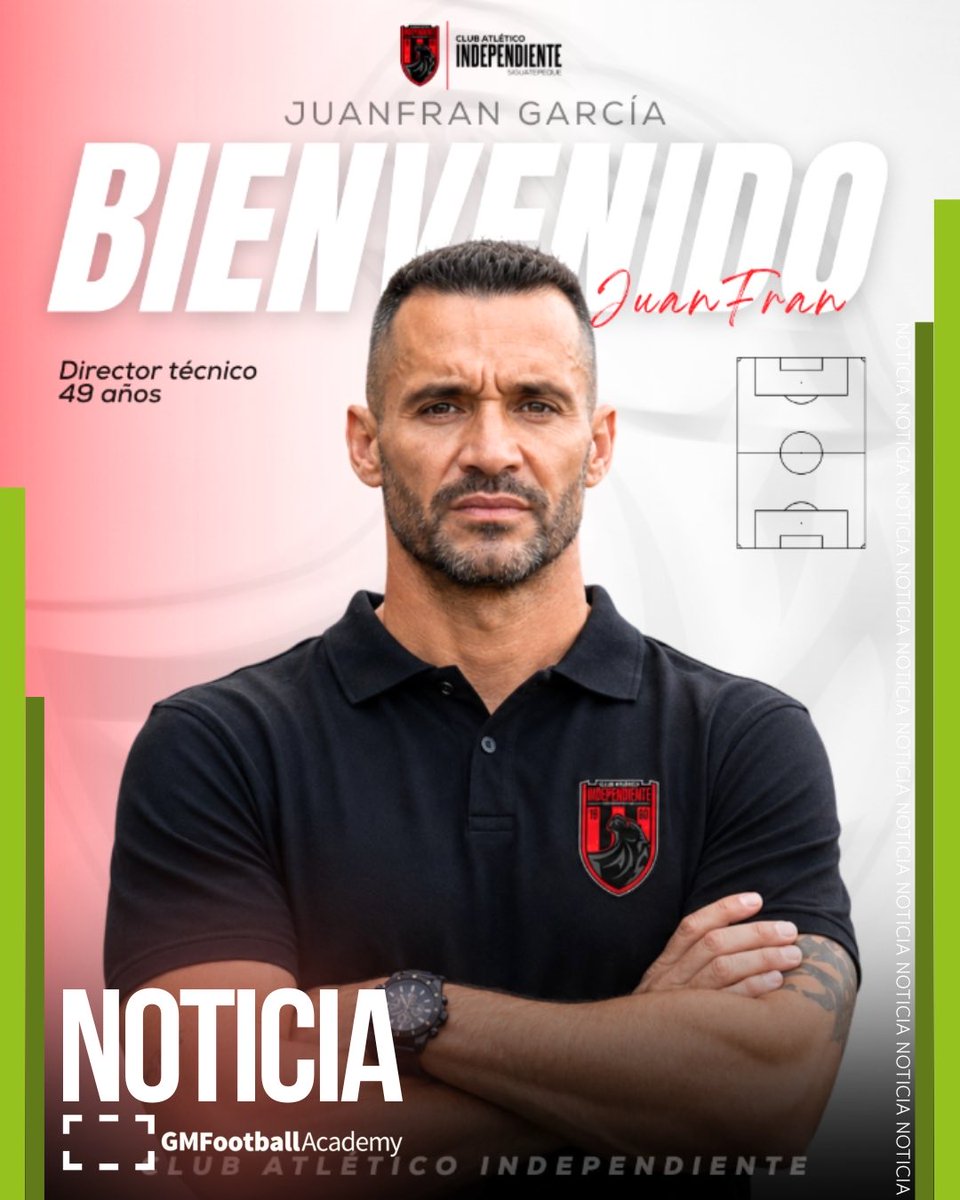 gmfacademy's tweet photo. NOTICIA 📔 | Juanfran García inicia una nueva aventura en el fútbol de Centroamérica

El ex mundialista español dirigirá al Atlético Independiente de Siguateque tras consolidar su crecimiento como entrenador.

ℹ️Noticia completa en nuestra web

https://t.co/AU7nEnG4Th https://t.co/L9gPoRLHmd