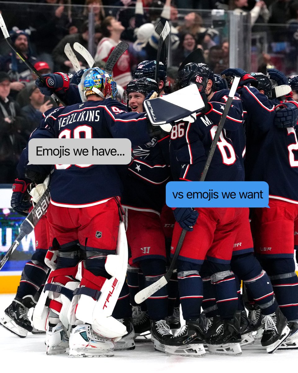 BlueJacketsNHL's tweet photo. new emojis just dropped 🤩 https://t.co/N7N7XS82fF