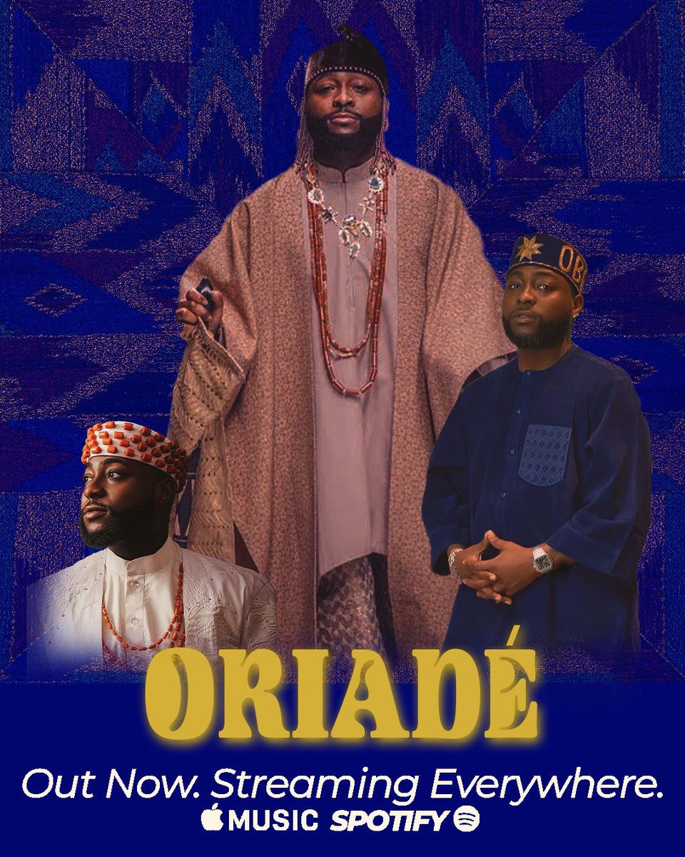 JustmeBrunocee's tweet photo. An initial idea turned something serious. More heights 001 @davido Thought this promotional flyer would be useful for you. 

#oriadé #Bruno’s Signature #CreativeDesign https://t.co/F6mVbq1fZJ