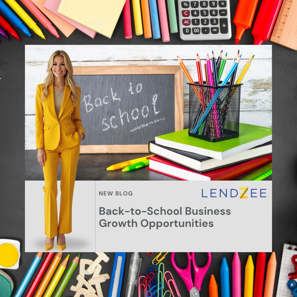 LENDZEEFunding's tweet photo. Back-to-school isn't just for retailers. Parents are looking for businesses that save time and reduce stress. Every industry has an opportunity.
Our latest blog for marketing + why working capital matters.
👉https://t.co/5APcmbtwVu #backToSchool #BusinessGrowth #WorkingCapital https://t.co/xqj7ihHq0M