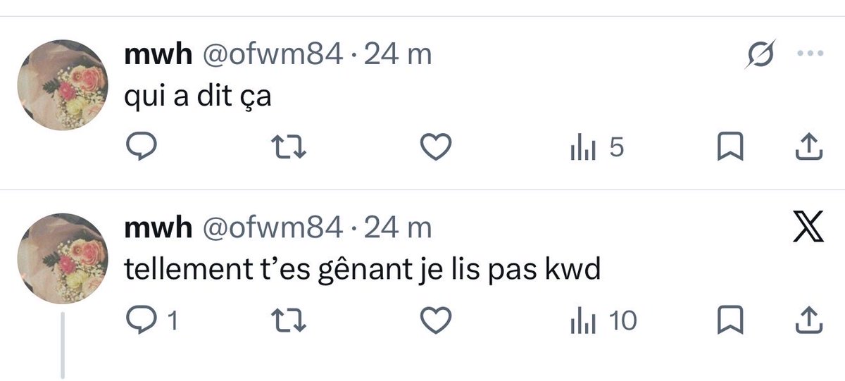 Lik___ma's tweet photo. @ofwm84 @m_biinks94 "Qui a dit ça " mais "tu lis pas" 😂😂

Allez barre toi avec ton cinéma https://t.co/UKHHtgKKYV