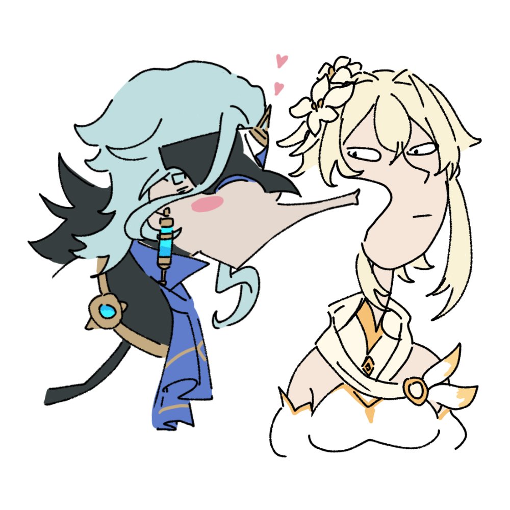 shiro__mii's tweet photo. That one jinmao art but with #dottolumi and #pantalumi muehehe https://t.co/DyTp1LH1Tv