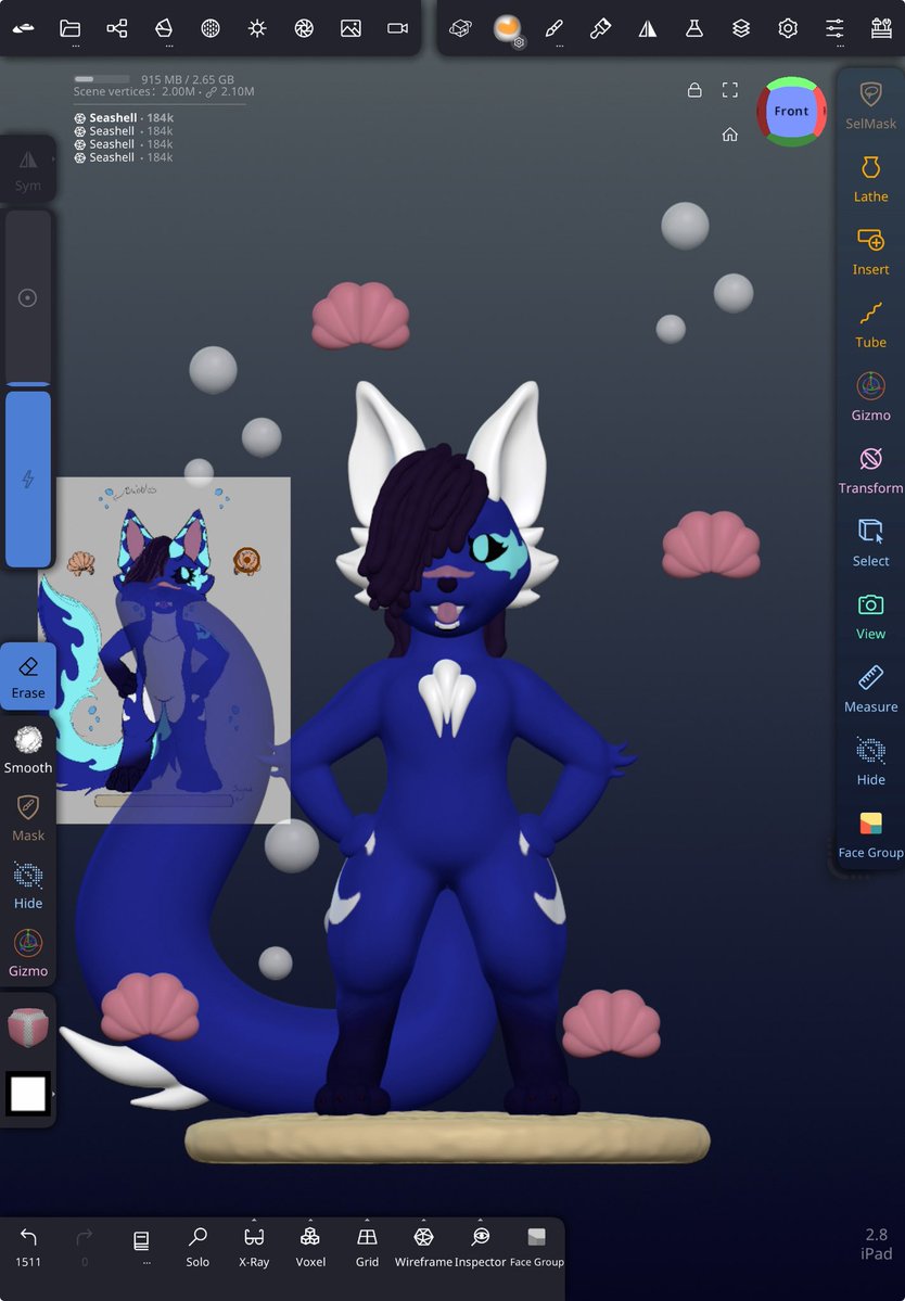 AwoooAqua's tweet photo. More progress! They are looking gooood! https://t.co/hr1FTXL9Vn