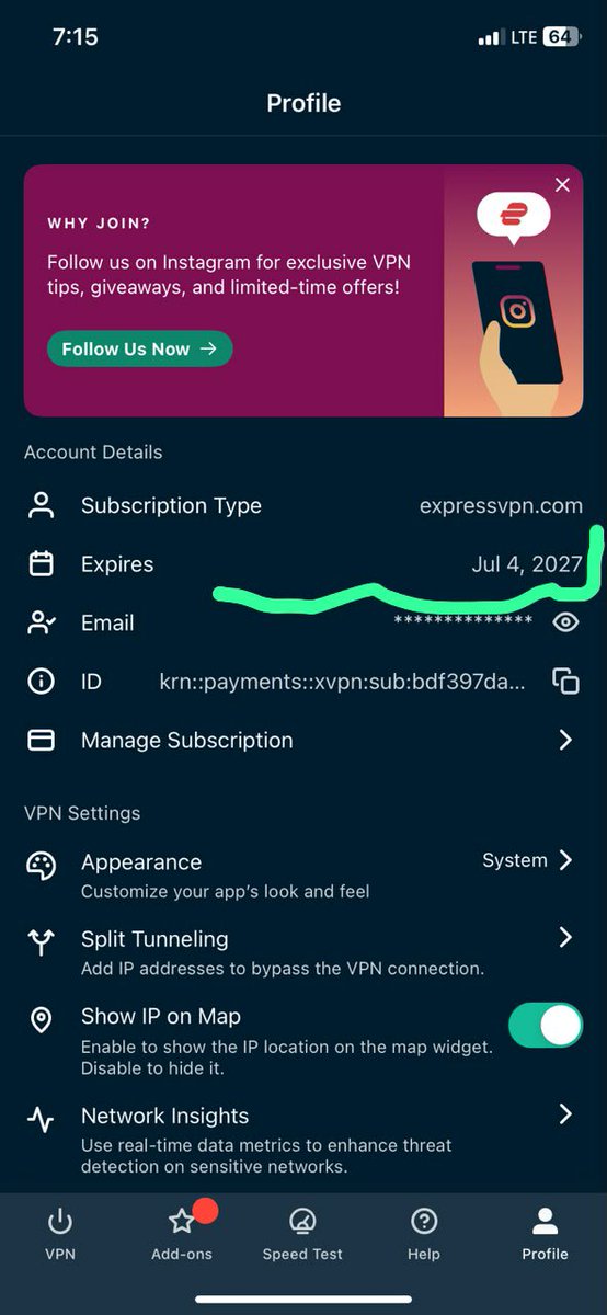 Jenniferqekf's tweet photo. Express VPN 2027 subscription, Pia VPN 2028 subscription the two dey available dm if you need https://t.co/1hRXxnvZIP