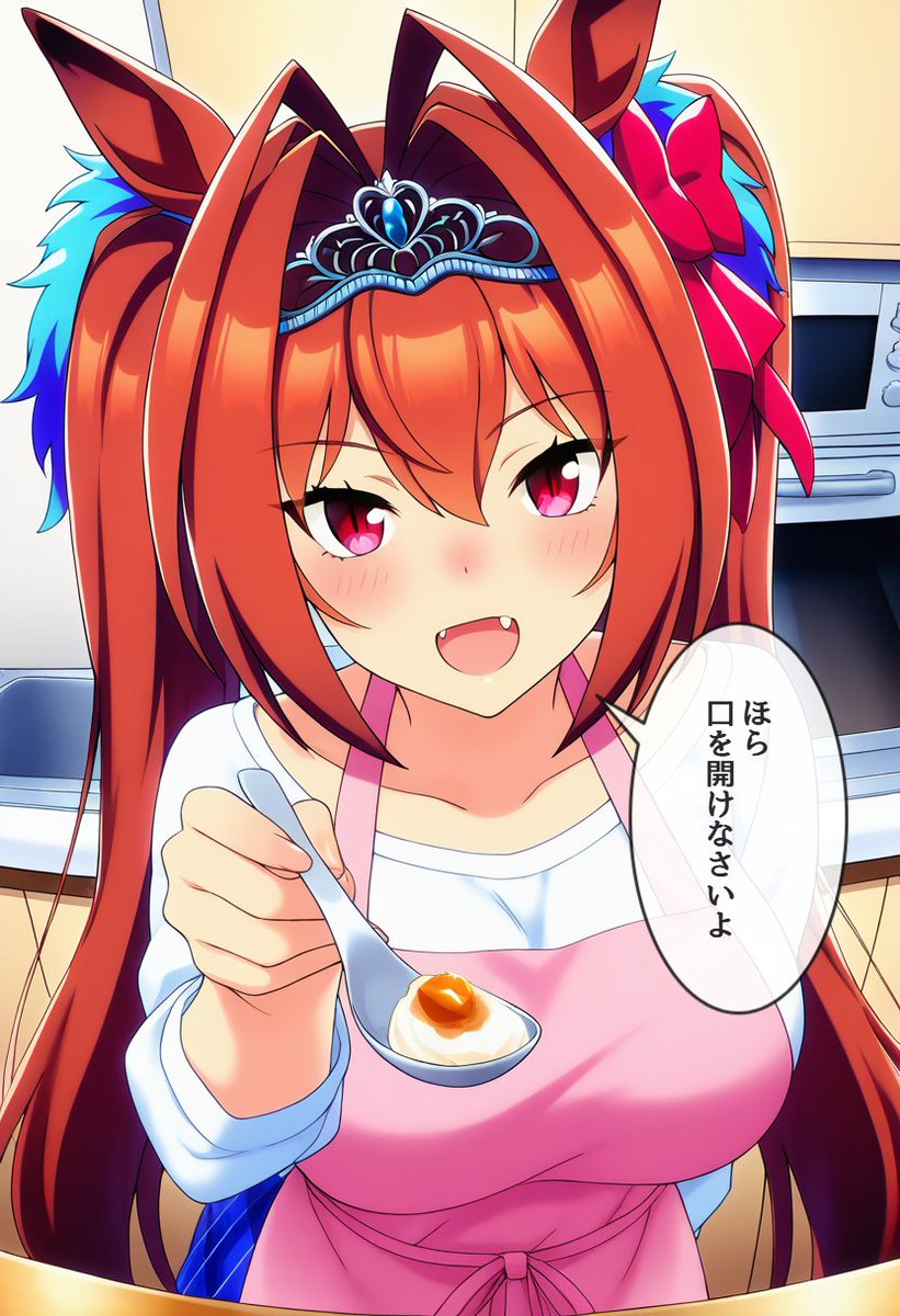 115_sola's tweet photo. 味見させてくれるスカーレット
#ダイワスカーレット #ウマ娘 https://t.co/WItAKnRc8S