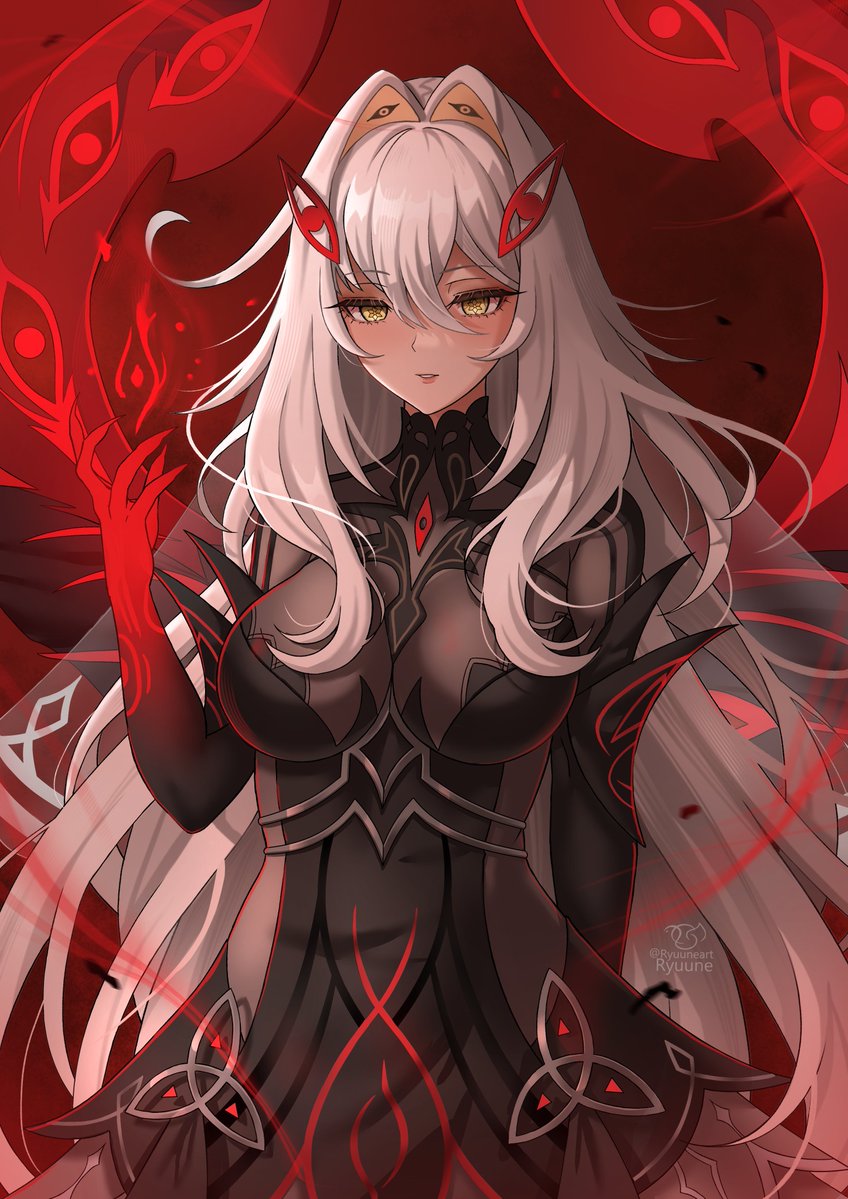 Ryuuneart's tweet photo. Ronova 🩸 👁️  #GenshinImpact #原神 https://t.co/JP93xnfwNV