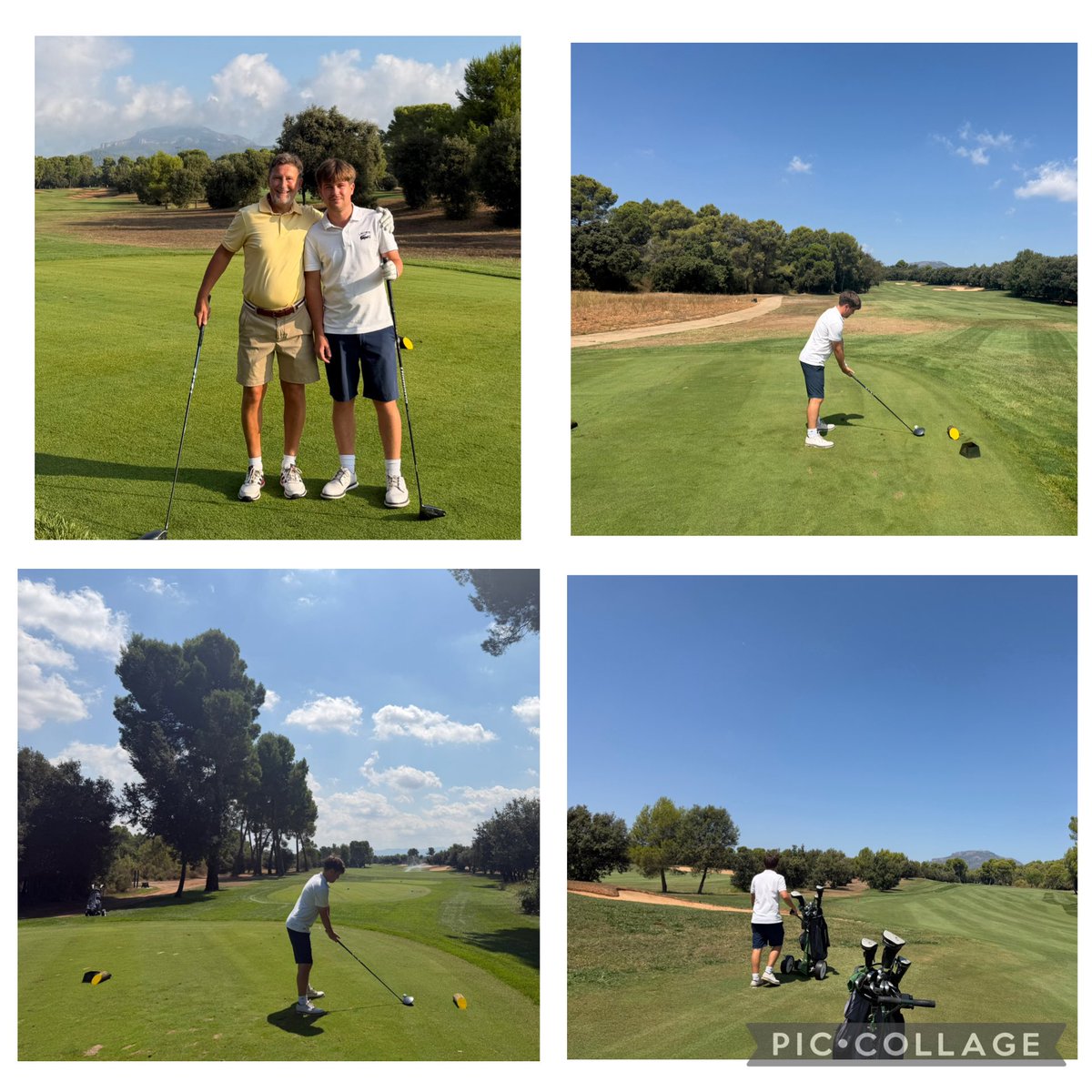 leeavy's tweet photo. Coolered in the Poker, but by Christ it was a Belter in Barca making Memories with the Young Guns β₯οΈ
The @MoritzBarcelona Brewery/Restaurant was outstanding ππ»
And @golfelprat was Stunning & Brutal in equal measure! β₯οΈποΈββοΈ
#HavingFunWalkingOnHands
#CancerCanDoOne πͺ https://t.co/DJV7j2HseX