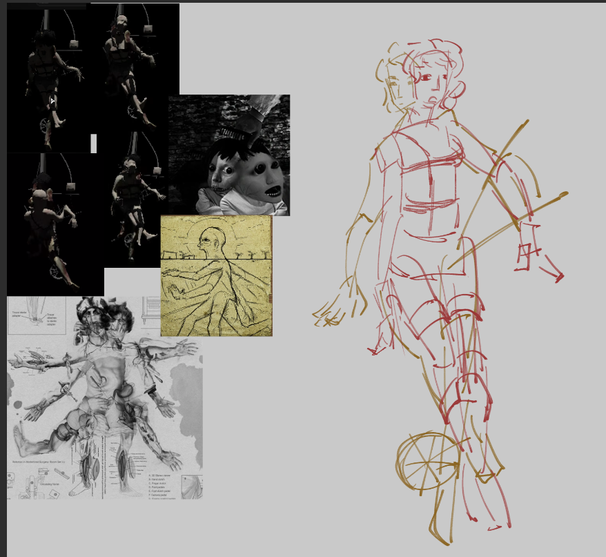 wawasherlad's tweet photo. Time for a good question! 
How to draw Bride. 
#endacopia
tw: body horror https://t.co/HqUkwer1LA