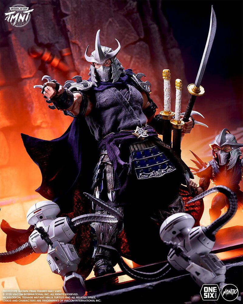 ToyNewsInterna1's tweet photo. Mondo Teenage Mutant Ninja Turtles The Shredder 1/6 Scale Figure (Timed Edition) Coming August 25th https://t.co/CKmHiEUOLH https://t.co/glsYDRYAjB