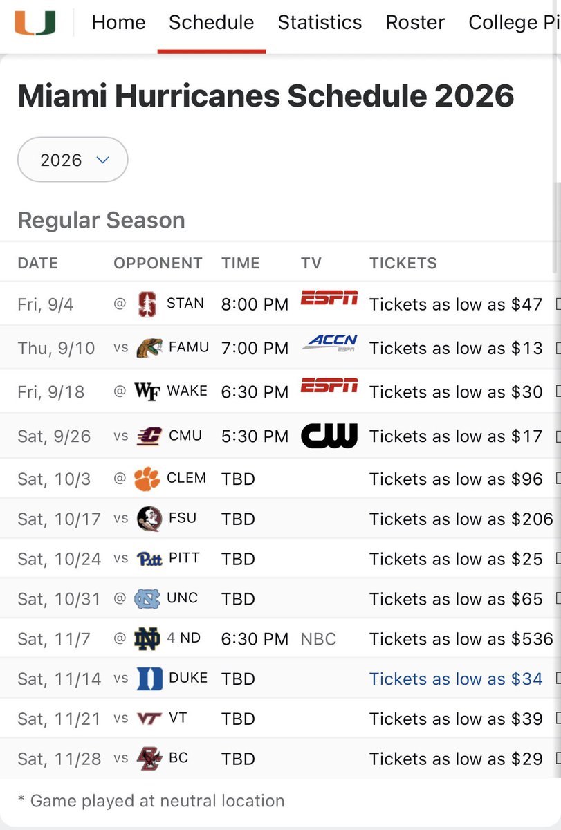 5FootNothinPod's tweet photo. I always knew Notre Dame was hated. Didn’t realize how much the hate is just bc it’s Notre Dame without any legit thought or reason. I say that bc that’s the only explanation for only one of these schedules to be universally shitted on. Let me guess… JoIn A cOnFeReNcE! https://t.co/vnFNPhJH8F
