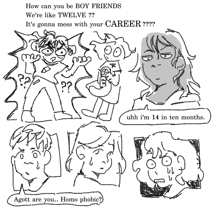 cobaltstarsky's tweet photo. the way she's like So in modern au dagda is hozier. i was like that too https://t.co/LGus44cNWB