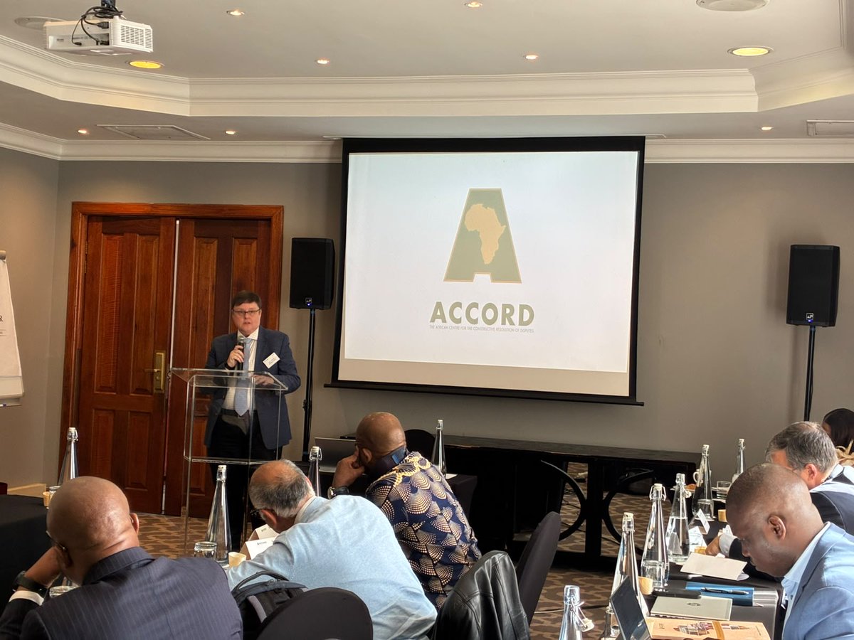 ACCORD_online's tweet photo. Today, ACCORD kicked off its 2-day Seminar on Local Government Coalitions in Johannesburg, 🇿🇦!

The seminar brings together political leaders, civil servants, community leaders, academics and other experts to explore the opportunities and challenges that come with coalition governance at the local level,ahead to the 2026 Local Government #Elections

Day One explored how #coalitions are formed, why they sometimes break down, and what it takes to build effective, responsive local government.