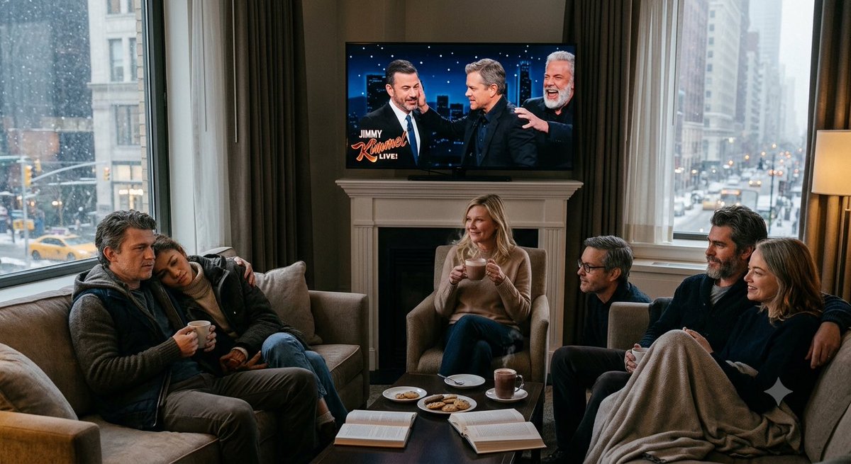 matt_91X's tweet photo. #Ai #AiArt #TomHolland #Zendaya #TobeyMaguire #KristenDunst #AndrewGarfield #EmmaStone #BenAffleck #MattDamon #JimmyKimmel #Friends #NewYorkCity #Celebrity #Celebrities #Winter #HotChocolate #GettingOlder https://t.co/o9dOFiPkjM
