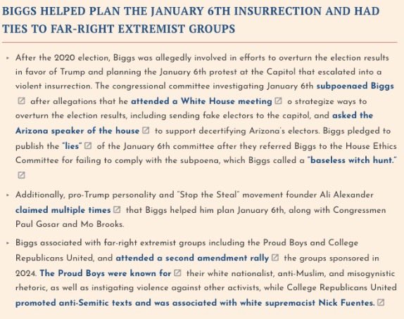 fire_starter457's tweet photo. MAGA gubernatorial candidate, @andybiggs4az (backed by Trump), is a lying election denier.

@andybiggs4az not only voted against certifying the 2020 election results, he helped plan the January 6th Insurrection and attempted to force Arizona officials to decertify electors. https://t.co/I2LnUdMgAj