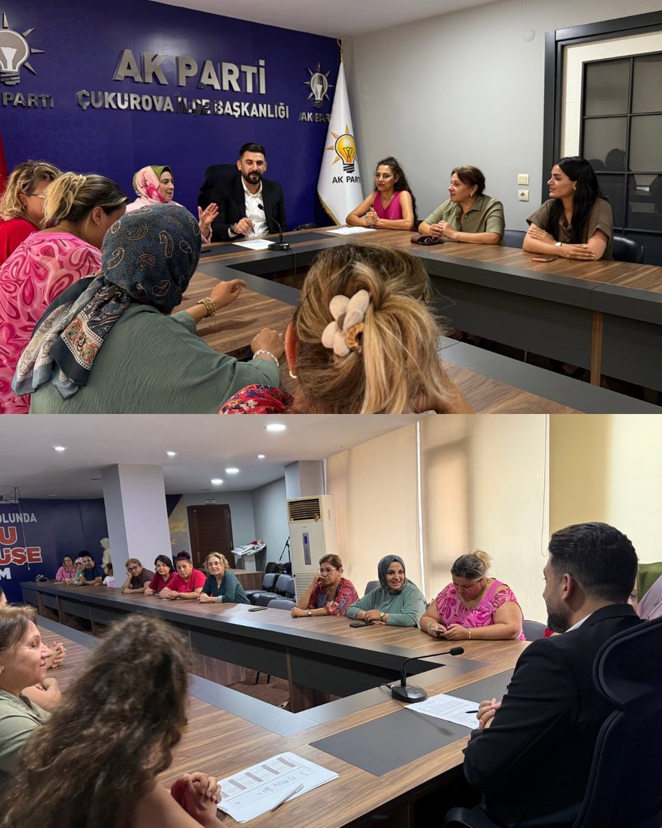 akincemal's tweet photo. AK Parti teşkilatları; aynı davanın heyecanını, aynı hedefin umudunu taşıyan büyük bir ailedir.

İlçe Kadın Kollarımızın haftalık olağan Yönetim Kurulu Toplantısı’na katılarak AK Kadınlarımızla bir araya geldik.

Samimi bir atmosferde; teşkilat çalışmalarımızı, sahadaki faaliyetlerimizi ve önümüzdeki döneme dair hedeflerimizi istişare ettik.

AK Kadınlarımızın gayreti, fedakârlığı ve güçlü teşkilat ruhu; davamızın en önemli güçlerinden biridir.

Türkiye Yüzyılı hedeflerimiz doğrultusunda, hep birlikte daha güçlü yarınlara…

@omerrcelik @abuyukgumus @avmustafaozkan @KaramikSunay @abdullahdogru01 @farukaytek