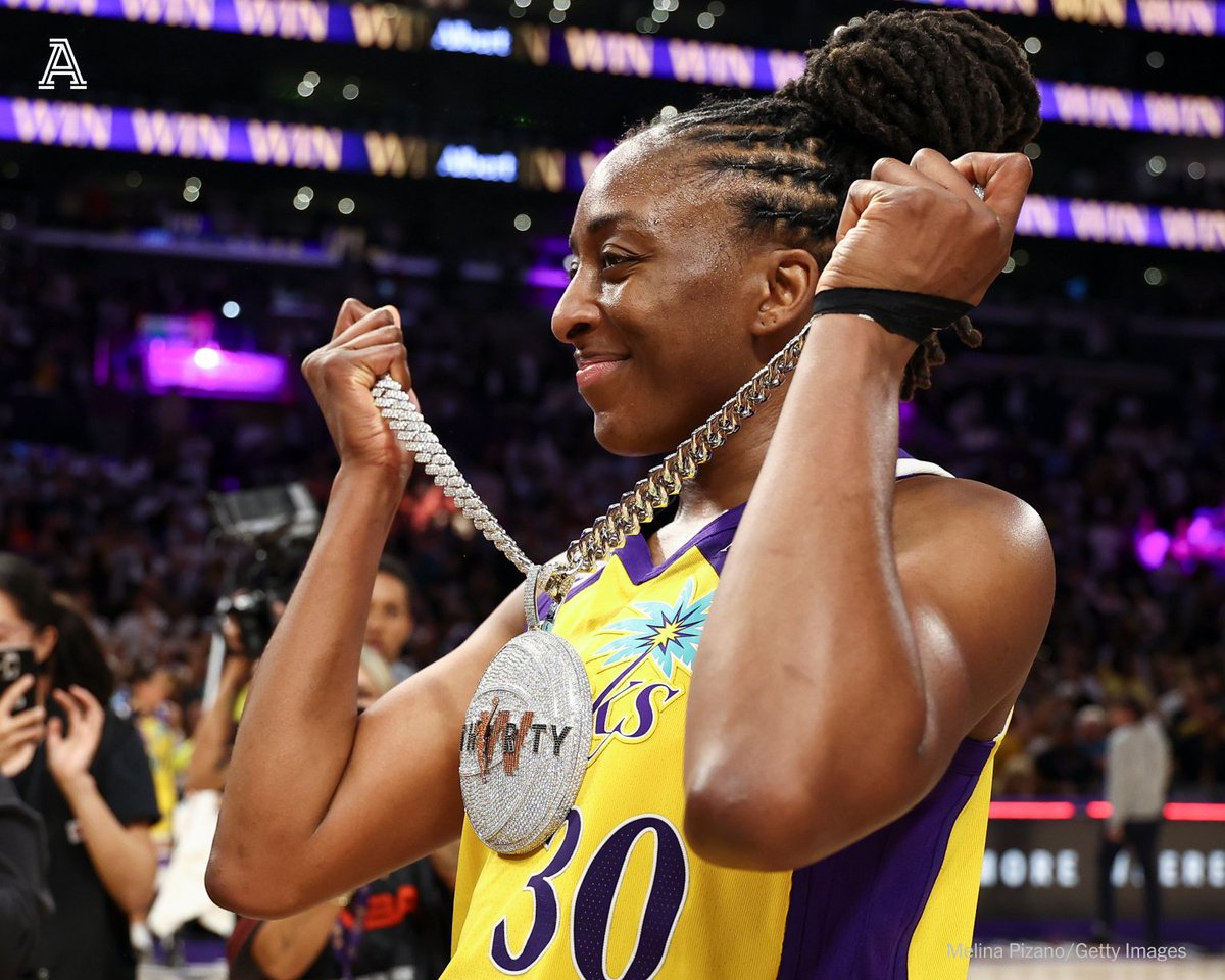 TheAthletic's tweet photo. Nneka Ogwumike is retiring from the WNBA after 15 seasons in the league.

The WNBA champion and league MVP announced on "Boardroom Talks" that the 2026 season will be her last.

https://t.co/dOCp8F2tZK https://t.co/cSG18Hp0Ay