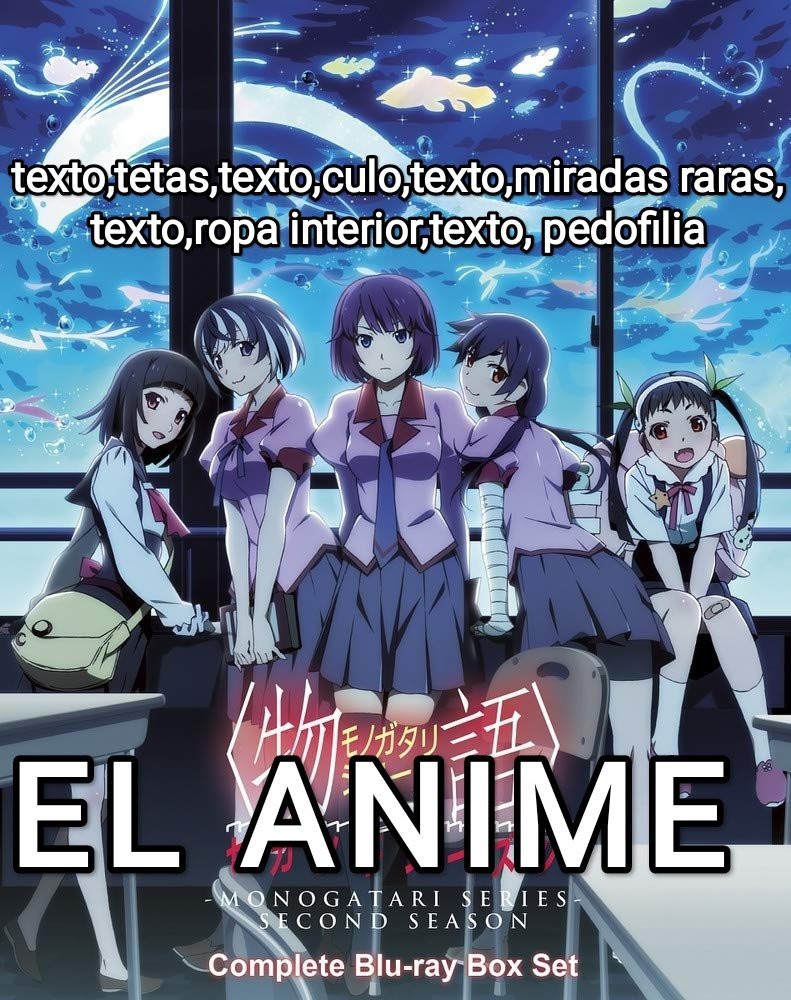 Arisu_senpai_'s tweet photo. Monogatari siempre será el peak de la industria japonesa 🚬🐧 https://t.co/R6cyNACjEn