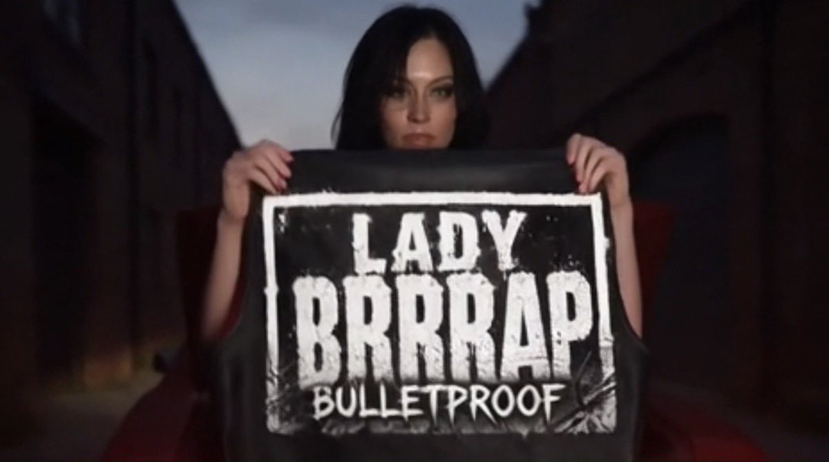 Bulletproof_LAW's tweet photo. BREAKING - 

As seen on @GrimmHollywood’s 
“Hollywood Warriors” moments ago!

@SBLadyBrrrapTrd is 
OFFICIALLY BULLETPROOF!! https://t.co/UumypgIKEx