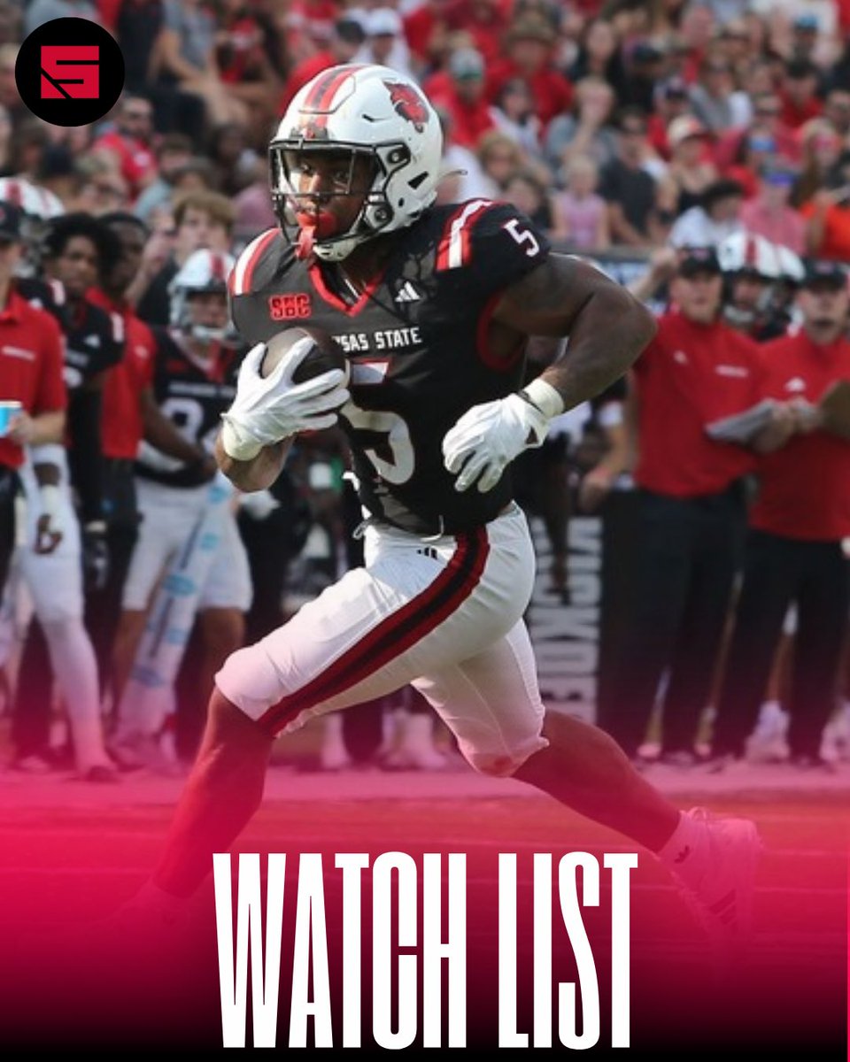 RedWolvesSynd's tweet photo. A-State FB News: (RB) Kenyon Clay is named to the Doak Walker Award Watch List for 2026 Season
2025 Stats: Clay had 139 carries for 523 yards & 3 touchdowns with an average of 3.8 yards per ESPN
#DoakWalkerAward #RunningBack #RedWolves #WolvesUp https://t.co/Gfvt3ItfQL