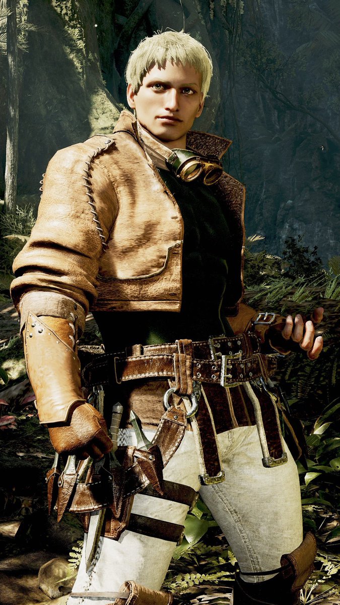 helu231's tweet photo. 進撃の巨人のコスプレ重ね着

①ライナー•ブラウン
②鎧の巨人

#MHWilds          
#モンハン重ね着
#進撃の巨人 https://t.co/teZlRoR8Q6