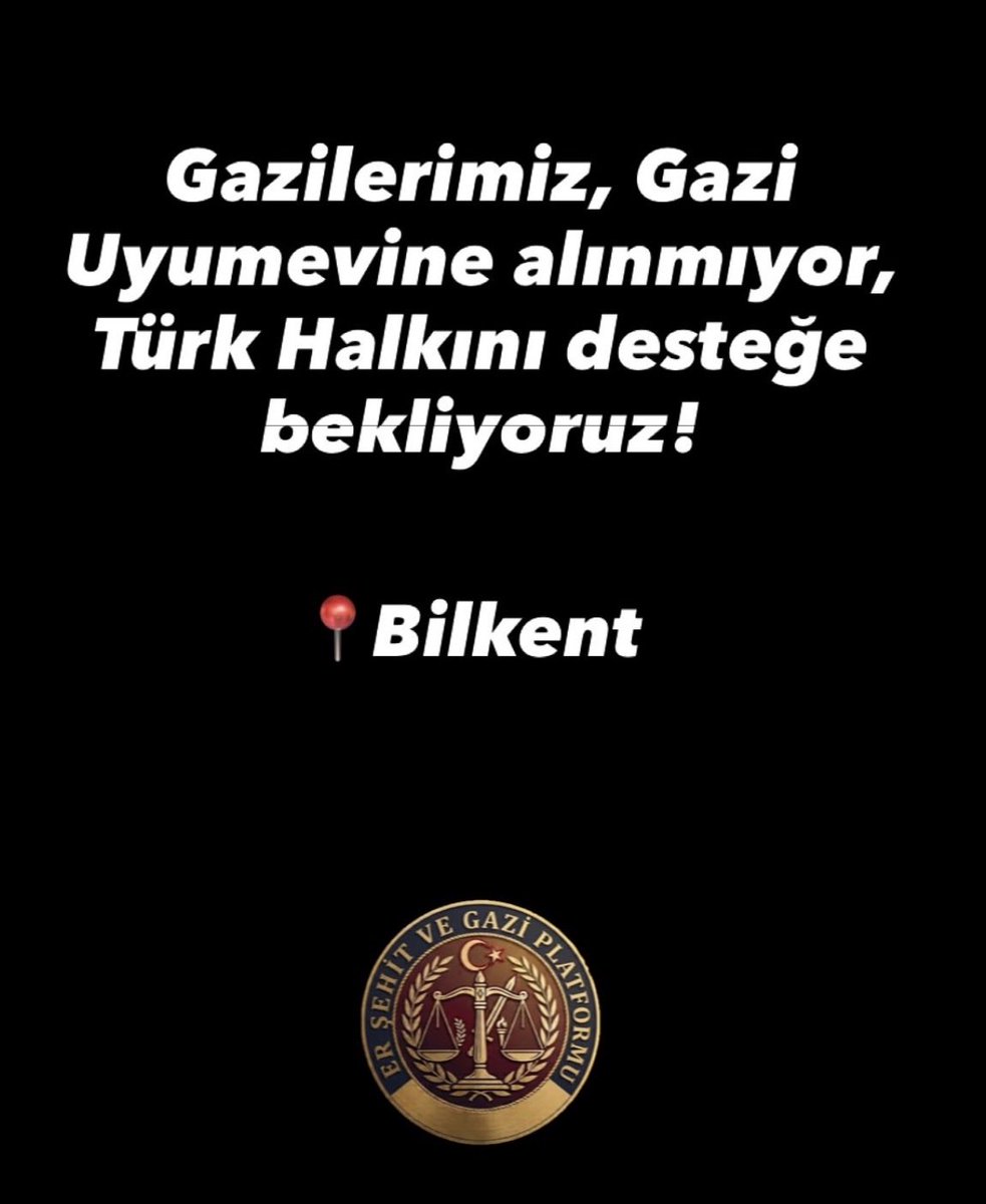 ersehitgaziler's tweet photo. Tüm Türk halkını desteğe bekliyoruz!
#GazileriminYanındayım 
#SONDAKİKA https://t.co/tZXWsaddLg